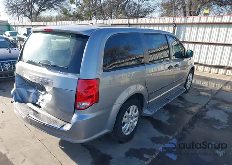 2014 Dodge Grand Caravan American Value Pkg z USA, uszkodzony, nr VIN 2C4RDGBG0ER194136